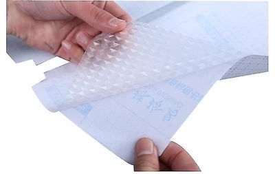 Yunshu 10Pack bogomslag Klar selvklæbende bogomslag gennemsigtig film nem brug 43*30cm