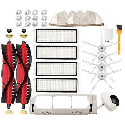 28pcs Hoved børste side børste Hepa Filter Moppe Klud Udskiftning For Xiaomi Roborock S5 S6 Pures6 Maxv støvsuger dele