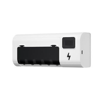Coosilo Tandbørsteholder Uv tandbørster Sanitizer Vægmonteret Usb-drevet sort