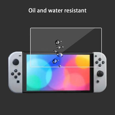 Spilkonsolfilm Anti-fingeraftryk skærm Beskyttelsesfilm til Switch Oled Robust praktisk spilkonsolfilm