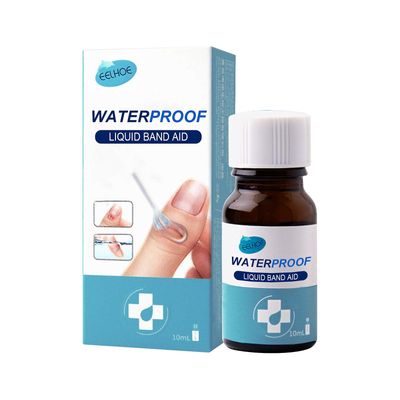 3 stk 10 ml flytende plaster vanntett førstehjelp flytende bandasje desinfiserende hemostase gips sårheling