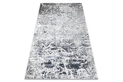 RugsX Moderne MEFE tæppe 6182 Beton - strukturelle to niveauer af fleecegrå grå 240x330 cm