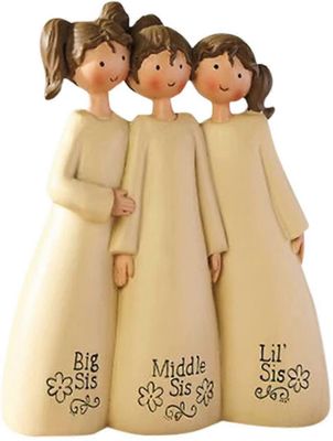 Hahmot, veistetty käsinmaalatut ystävyyslahjat ystäville Ter, suojelusenkelipatsas inspiroivina lahjoina Sympatialahjat naisille (3)