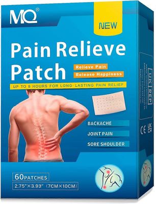 Elrachen 60 kpl lämpöhoitolaastaria kipua lievittäviin laastareihin, 24 tunnin pitkäkestoinen kivunlievitys selän, polven, nivelen, niskan, olkapää...