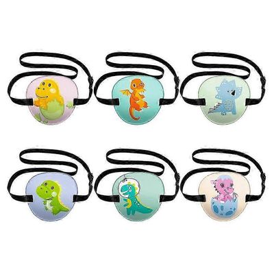 Yksittäiset amblyopia-silmälaput lapsille - 6 kpl karsastussilmänaamioita 7.50X7.00X0.50CM