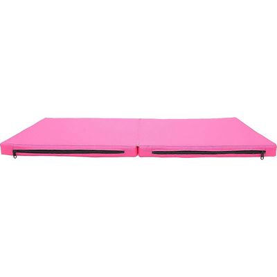 cheerleading-matto suorakaiteen muotoinen harjoitus lattiamatto kuntosali käyttää tasapainotukea vaaleanpunainen 100x50x5cm 1kpl 100.00X50.00X5.00CM