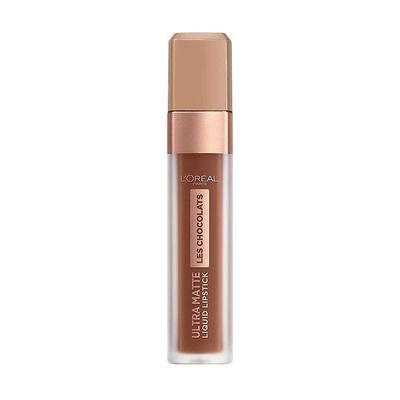 L'Oreal Paris Les Chocolats Ultra Matt Flytende Leppestift - Truffa Mania 866