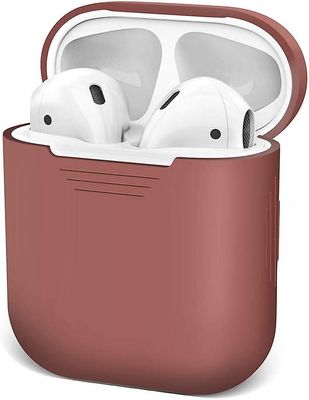 AIR Vandtæt stødsikkert etui til Apple Airpod 1 2 (brun)