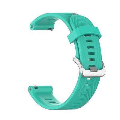 Stropp for Garmin Forerunner 645 Smart Watch silikonarmbånd armbånd lakeblue