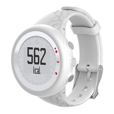 AIR Udskiftning silikone kvinder rem til SUUNTO M1 / M2 / M4 / M5 Hvid