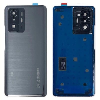 Xiaomi 11T 5G / 11T Pro 5G -akun kotelon kansi kameran renkaan linssin kannen varaosalla - B Monivärinen Black