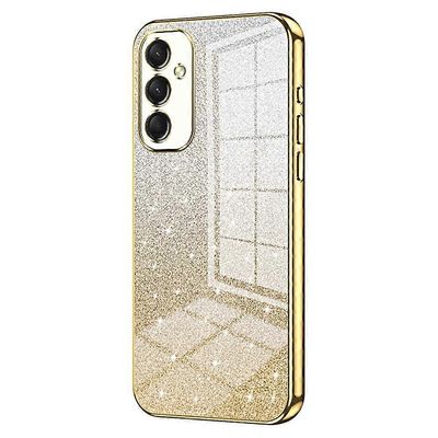 Samsung Galaxy A16 5G / A16 4G -kotelon galvanointi Gradient Glitter TPU -puhelimen kansi Monivärinen Style D
