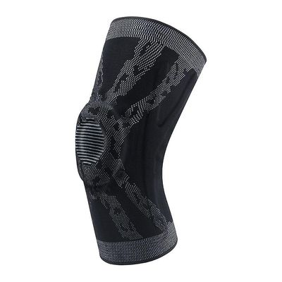 1Pcs professionelle sport knæ puder silikone skridsikker kompression mænds basketball fodbold kører knæ puder beskyttende værktøj 1 S