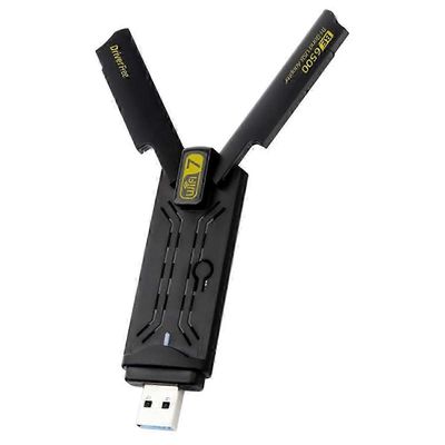 WiFi7 6500Mbps USB-sovitin BE6500 2.4G&5.8G&6GHz langaton verkkokortti 802.11be Free-Drive WiFi-sovitin