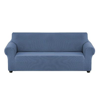 Eveltek Stretch Sofa Slipcover SofaBeskytter Små Tern Mørkeblå L