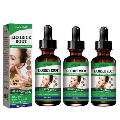 1-3kpl huokosia kutistava kasvoseerumi lakritsijuuriuute eteerinen aknen vastainen öljy
