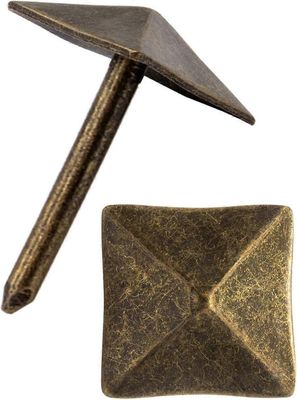 Ersam 40 koristekynnen pakkaus vanhentunutta pronssimessinkiä 12 x 18 mm