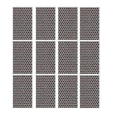 12 arkkia Koristetyökalut Fosforipaperi Iskunauhat Tulitikut Fire Stater -paperi Kannettavat palosytyttimet Liima-iskupaperi