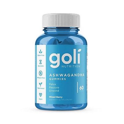 Goli Nutrition Ashwagandha Gummies, 60 Count (1 kpl pakkaus)