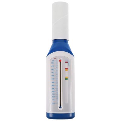 Bärbar spirometer Peak Flow Meter Mätare Expiratoriskt flöde för lungastmadetektor Andningsfunktionsmonitor för vuxen Som visas Size 1