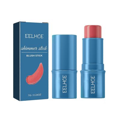 EELHOE Multi-functional Highgloss Shadow Blush Stick Kolmiulotteinen Powder blusher tikku