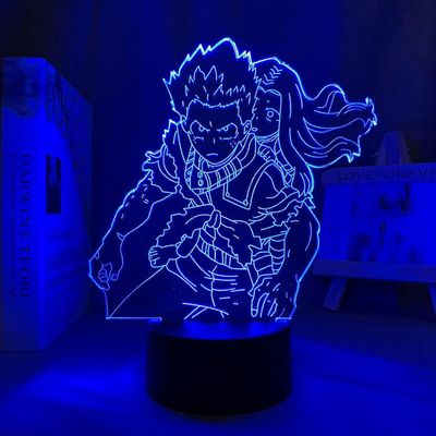 3D-yövalo lapsille Pojat Tytöt Deku Izuku Midoriya 3D-lamppu Anime My Hero Academia lapsille Makuuhuoneen sisustus Izuku Midoriya Led yövalo Syntym...