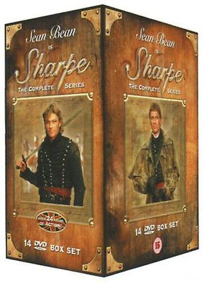 Sharpe The Complete Series DVD (2002) Sean Bean Clegg (DIR) cert 15 14 diske - Region 2