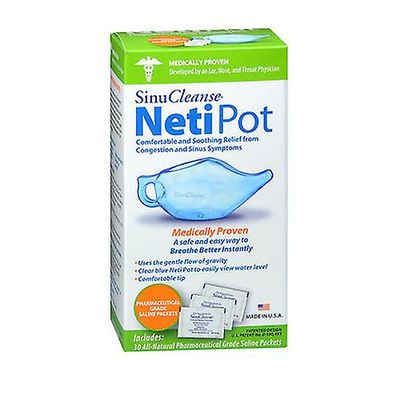 Sinucleanse Neti Pot kaikki luonnolliset nenänpesujärjestelmäsarjat, kukin