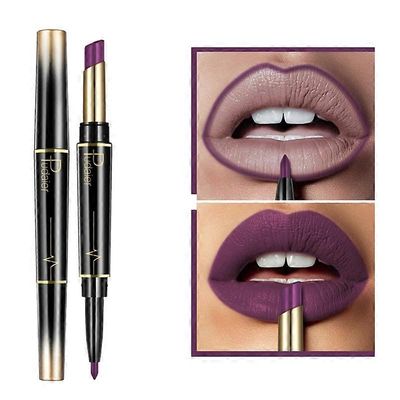 Matte Velvet Lip Liner Long Lasting Lips Gloss Lipstick Nonstick Cup naisille 11