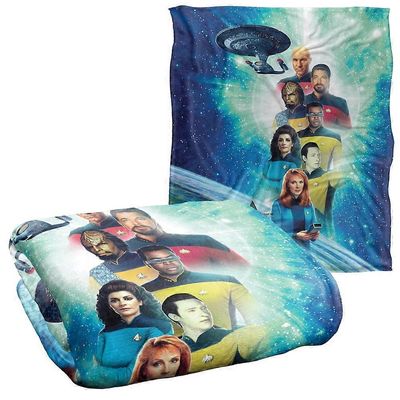 Star Trek 30 -miehistö on virallisesti lisensoitu Silky Touch Super Soft Throw Blanket MTWLF962 100x125cm 50x40in