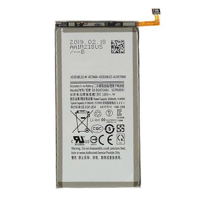 Samsung Galaxy S10 Plus 3.85V 4000 mAh ladattava litiumioniakku (koodi: EB-BG975ABU)