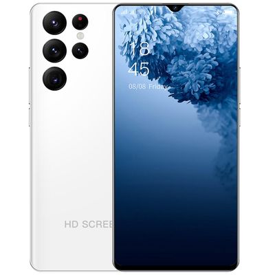 Ls22 7.5 tuuman 5g älypuhelin 16gb + 768gb 58mp kamera android 10.0 128gb muistikortilla Valkoinen