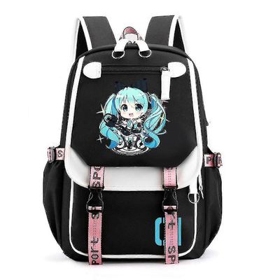 Miku Girl Anime School Reppu Rento Daypack Rucksack Cool Bookbag