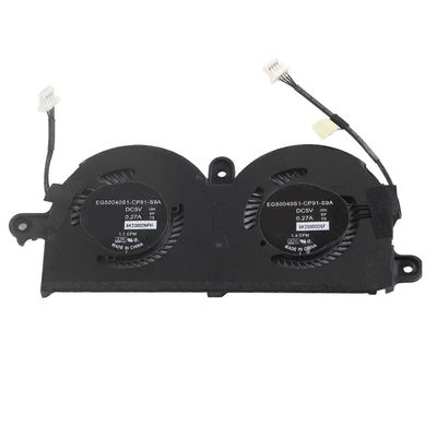 Pieni kannettava kannettavan tietokoneen suorittimen tuuletin 4-nastainen virtaliitin Dell XPS 13 9370 9380 0980WH 980WH ND55C19 16M01