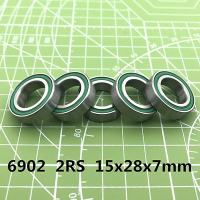 Begrænset gratis forsendelse 5stk 6902-2rs Med Abec-3 15x28x7 Mm Metrisk tynd sektion 6902 2rs Kuglelejer 6902rs 61902 Rs