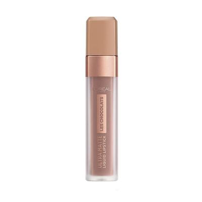 L'Oreal Paris Les Chocolats Ultra matta nestemäinen huulipuna - Annos kaakaota 848