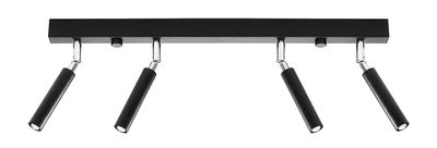 Sollux Lighting Eyetech lige bar flush 4light sort G9