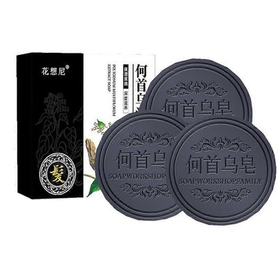 1-3x orgaaninen saippua hiusten tummentava shampoopala harmaat hiukset käänteinen monikulmio luonnollinen 3pcs
