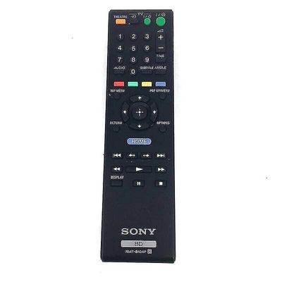 Udskift Rmt-b104p til Sony Blu-ray Dvd Bd Player Fjernbetjening Bdp-s570 sort