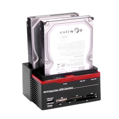 NY Ekstern SATA IDE HDD-dockingstation 25/35 harddiskkortlæser EU Plug