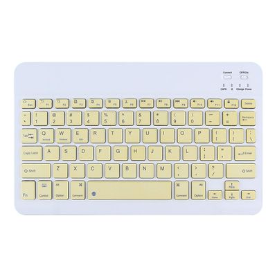 Blessed Velsignet Apple Ipad Trådløs Bluetooth farverige tastatur gul 10inch