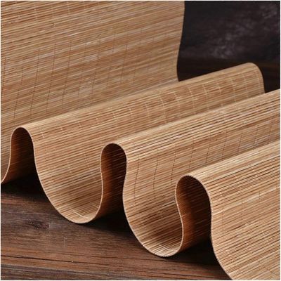 Yksinkertainen bambu kaitaliina 40x180 cm, käsinkudottu luonnollinen teematto, liukumaton lämpöeristetty pestävä pöytäsarja kotikeittiöön