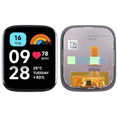 SUNSKY Alkuperäinen LCD + kosketusnäyttö Xiaomi Redmi Watch 3: lle aktiivinen