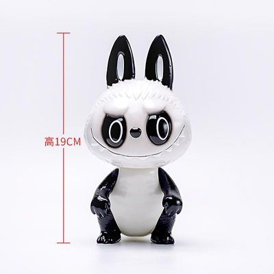 Bicaco Film Anime Håndlavet Legetøj Labubu Panda Trendy Legetøj Anime Action Figurer Julegave Sød Kawaii Legetøj Til Pige Overraskelse Dukke typogr...