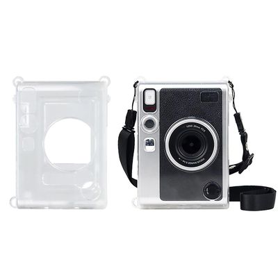 Farfi kamera bag Anti-ripe vanntett bærbar mini digitalkamera Crystal PC beskyttende veske for Instax Mini Evo Gjennomsiktig