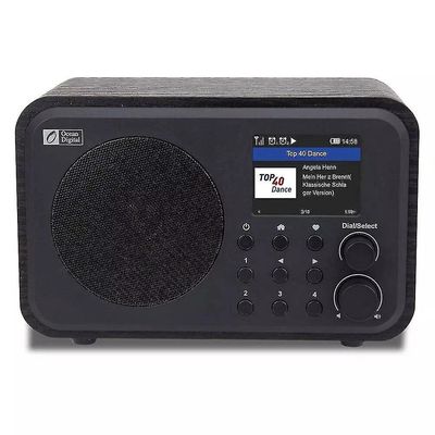 HCSC Wifi internettradioer, bærbar digital radio med oppladbart batteri, bluetooth-mottaker|radio