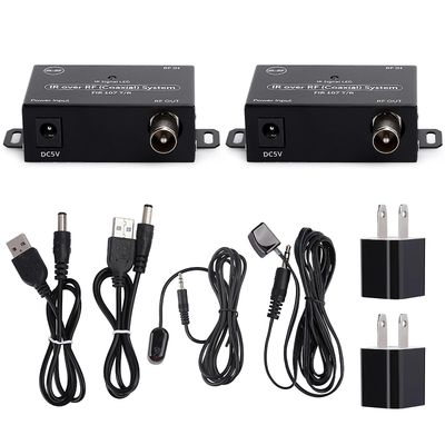IR Remote Repeater System Kit - Infrarød forlenger over radiofrekvens (US 110-240V)