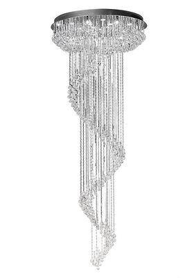 Inspired Lighting Colorado Loft Cluster Vedhæng Multi-Spiral 24 Lys poleret Krom, Crystal