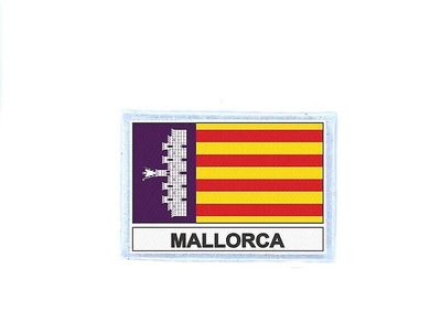 akachafactory Badge patch -merkki tulostaa Mallorcan lipun mallorcan