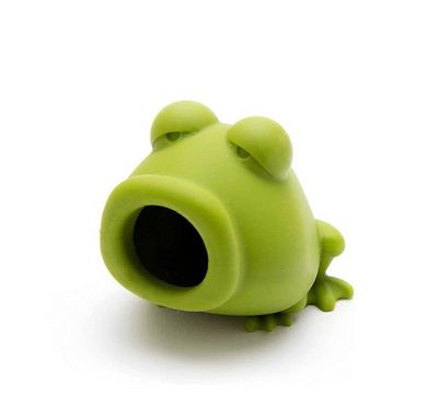 Keltuaisen ja sammakon munanerotin | Vihreä silikonisammakko munankeltuaisten erottamiseen | Munankeltuaisen erotin | 5.5x5.5x7cm